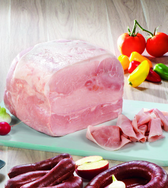 JAMBON CUIT SUPÉRIEUR DÉGRAISSÉ ET DÉCOUENNÉ -25% DE SEL 