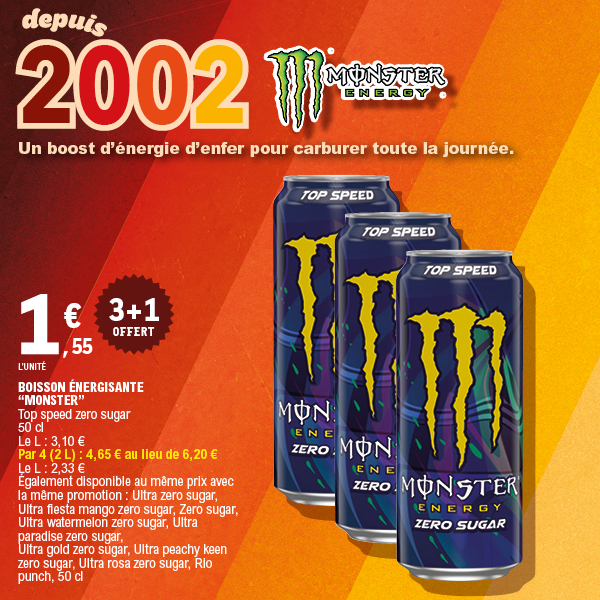 BOISSON ÉNERGISANTE