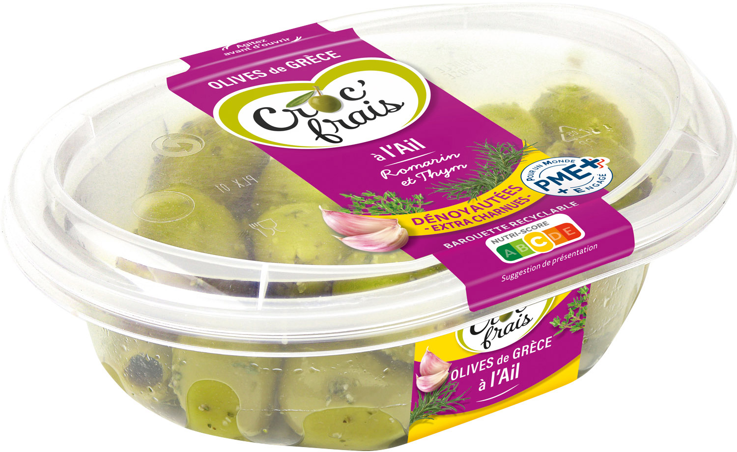 OLIVES DÉNOYAUTÉES