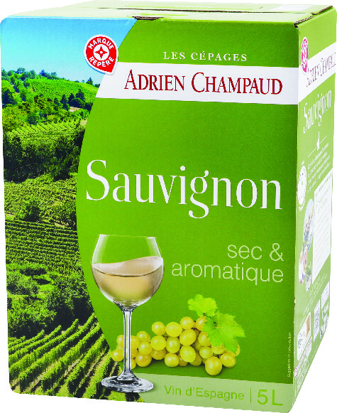 VSIG(1) VIN D’ESPAGNE ADRIEN CHAMPAUD SAUVIGNON