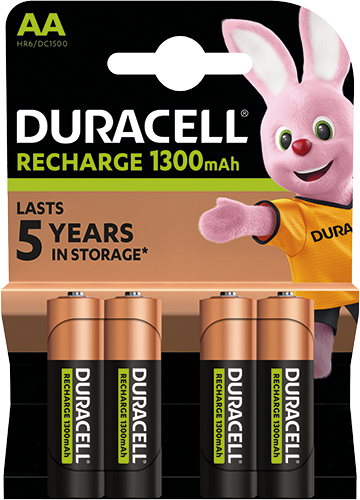 LOT DE 4 PILES RECHARGEABLES