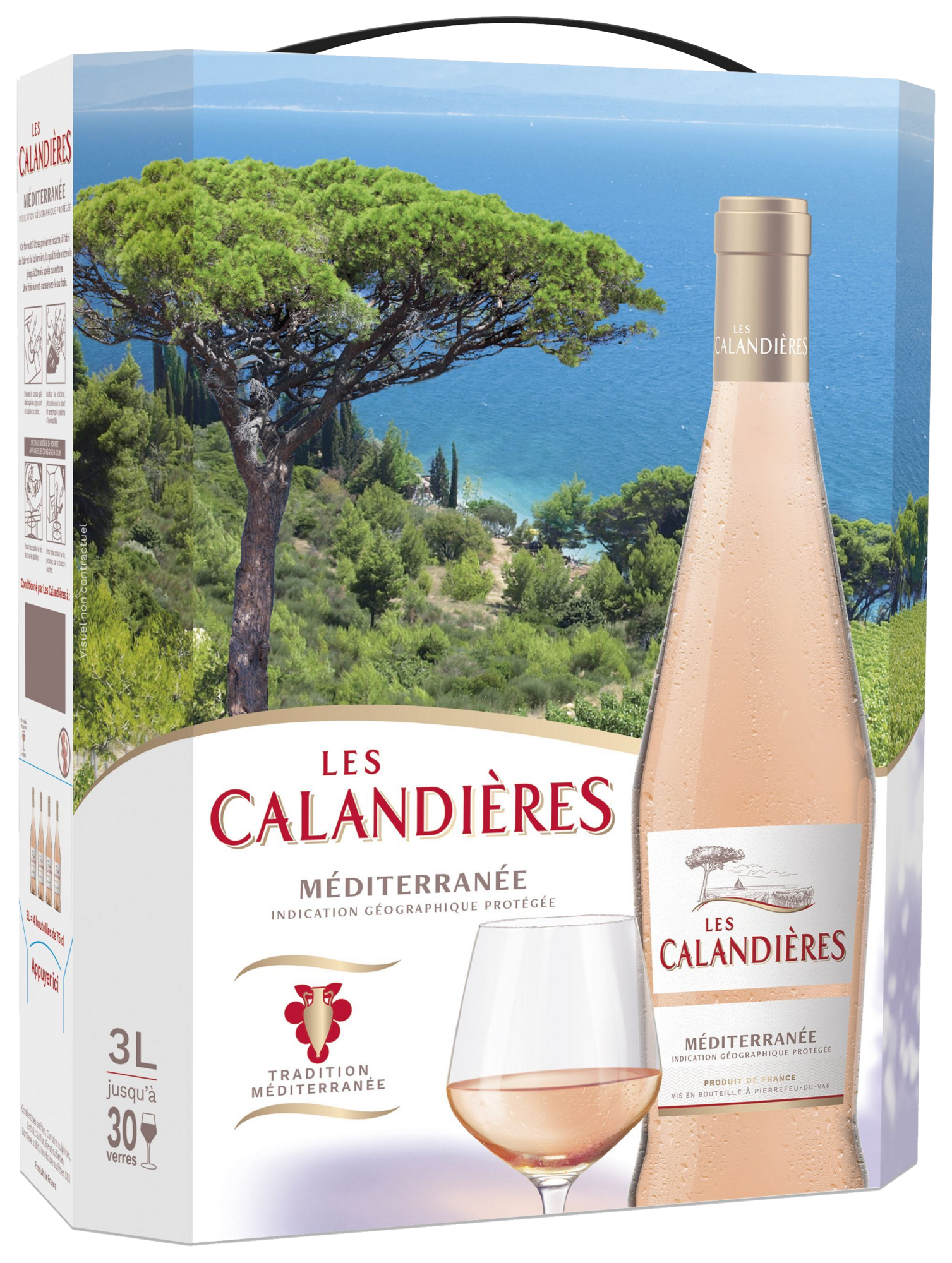 IGP MÉDITERRANÉE VIN ROSÉ BIB