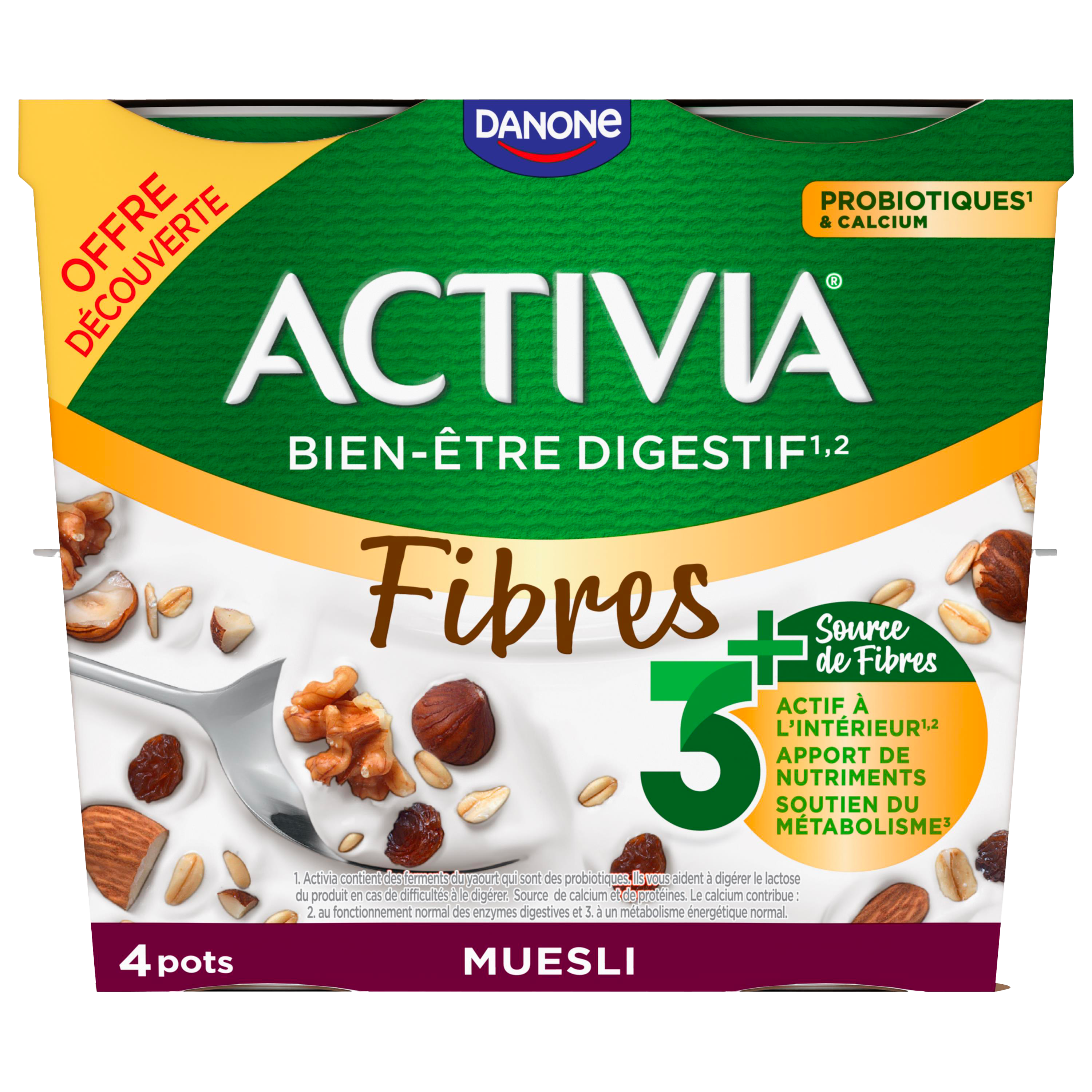 ACTIVIA FIBRES MUESLI