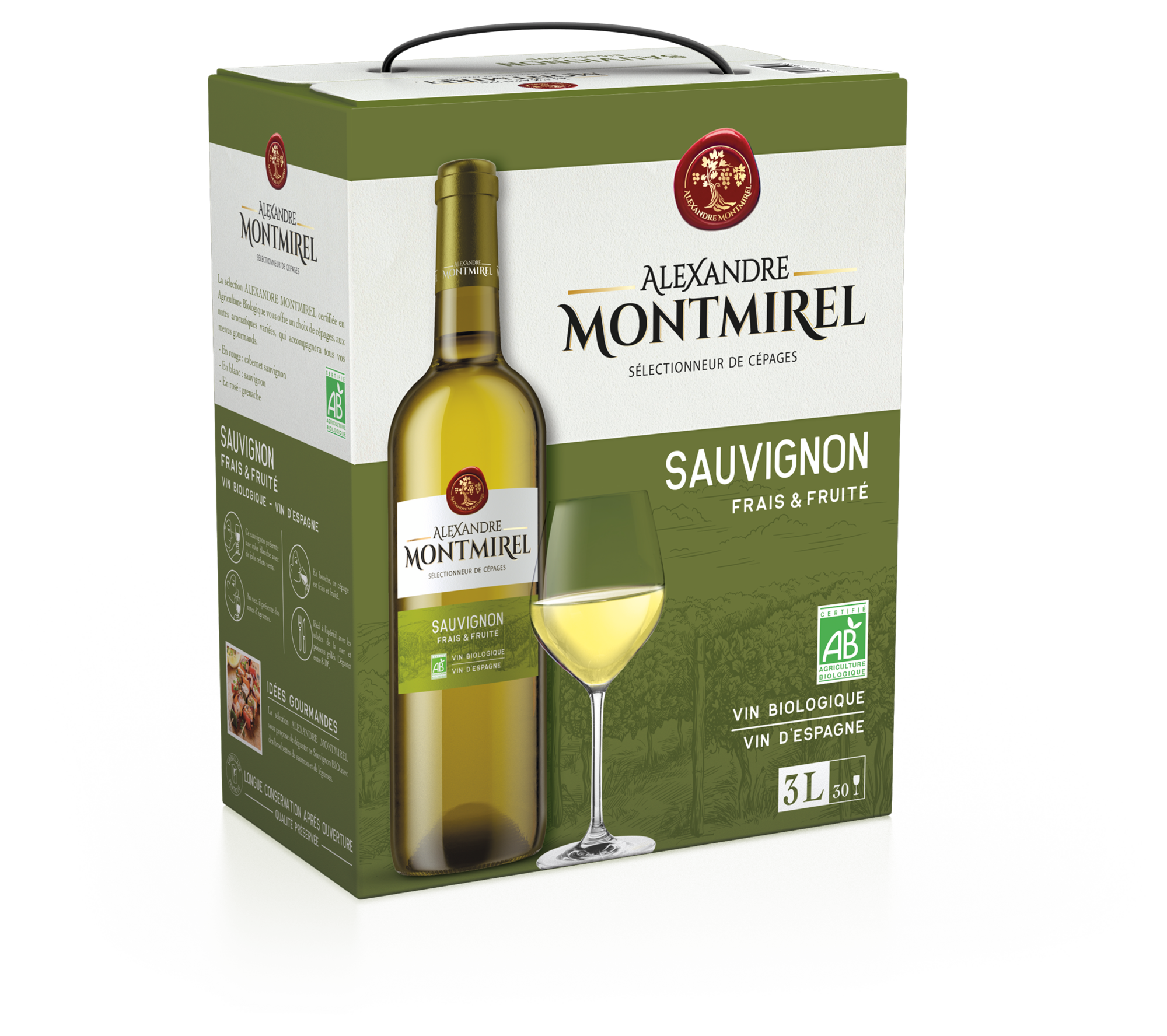 VIN D'ESPAGNE BIO SAUVIGNON BLANC
