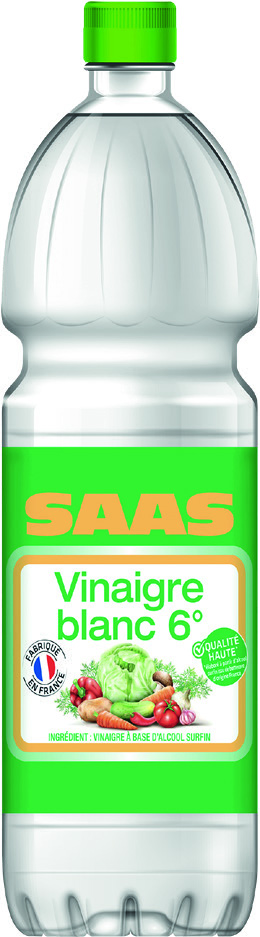 VINAIGRE D'ALCOOL BLANC 6°