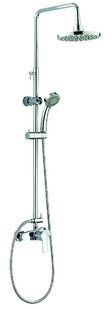 ENSEMBLE DE DOUCHE THERMOSTATIQUE SHENTI EN ABS CHROMÉ