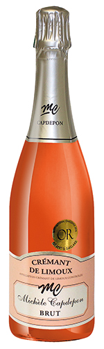 VIN EFFERVESCENT AOP CRÉMANT DE LIMOUX BRUT ROSÉ