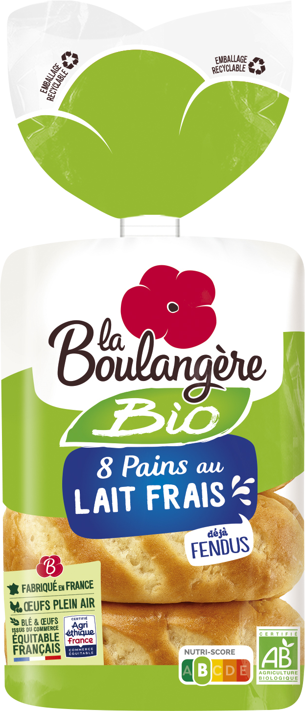 PAINS AU LAIT FRAIS BIO