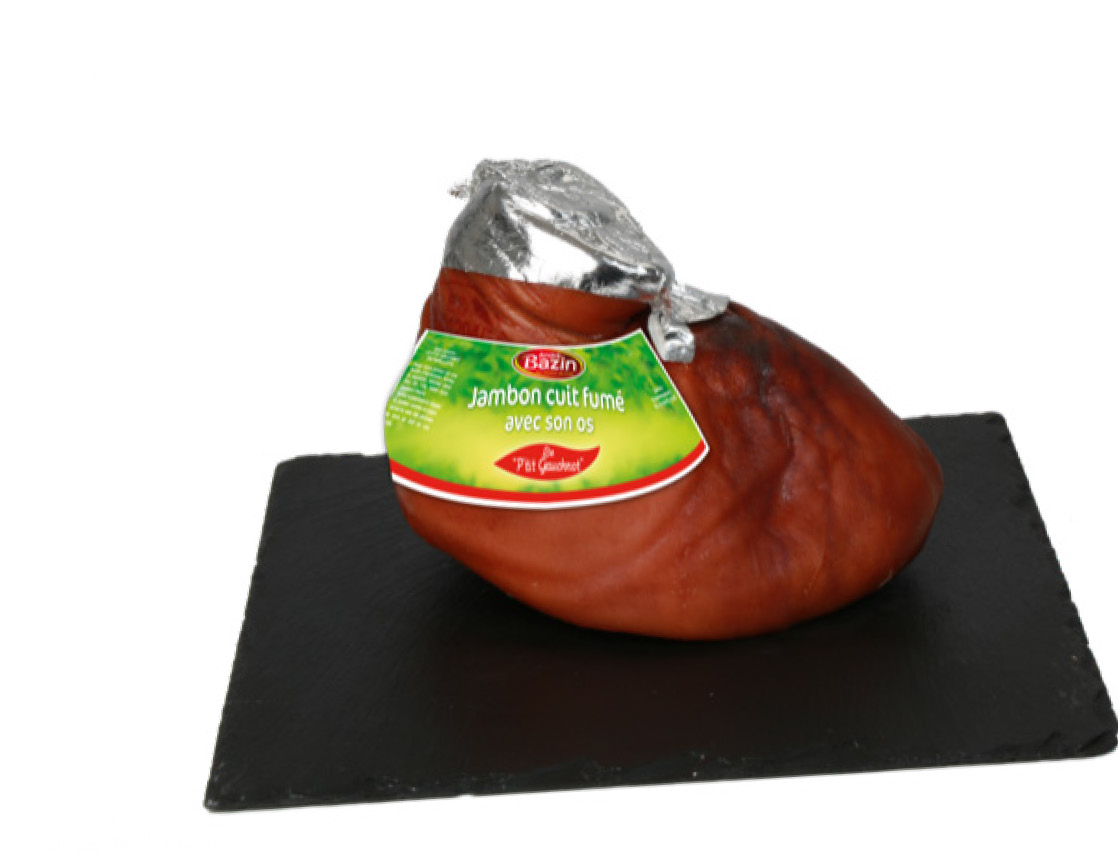 JAMBON CUIT FUMÉ AVEC SON OS ‘LE PTIT GAUCHNOT’