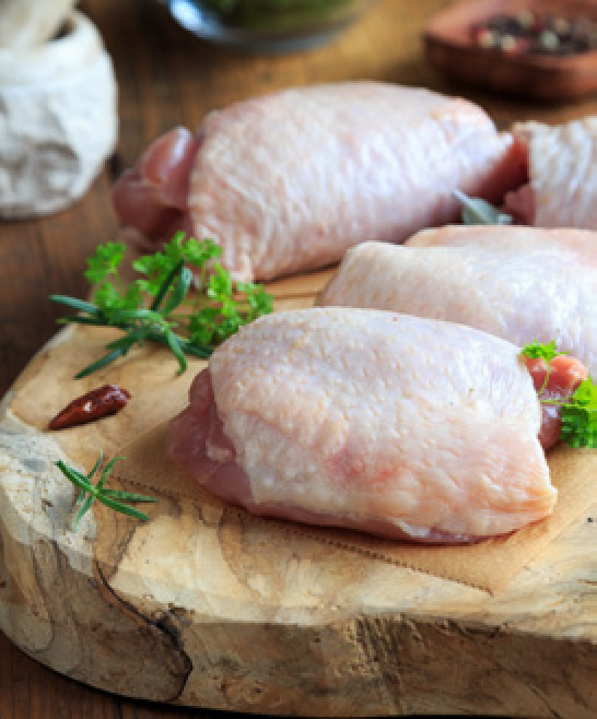 HAUT DE CUISSES DE POULET DÉSOSSÉ THYM/ CITRON
