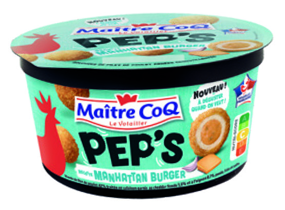 PEP’S BALLS DE POULET RECETTE MANHATTAN BURGER EN BOX