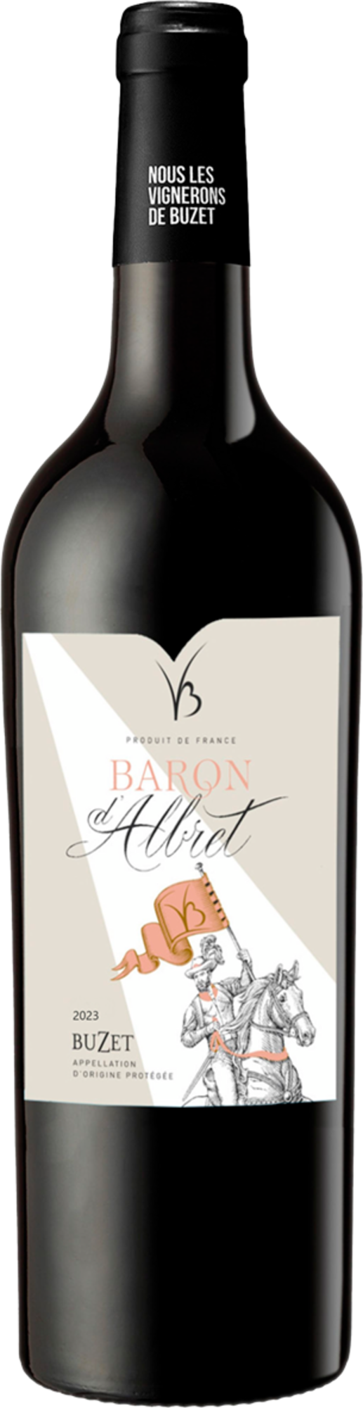 AOP BUZET ROUGE - BARON D'ALBRET 2023