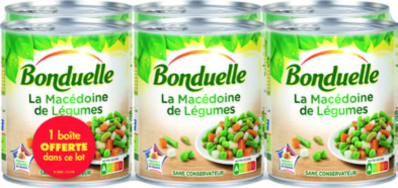 MACÉDOINE DE LÉGUMES