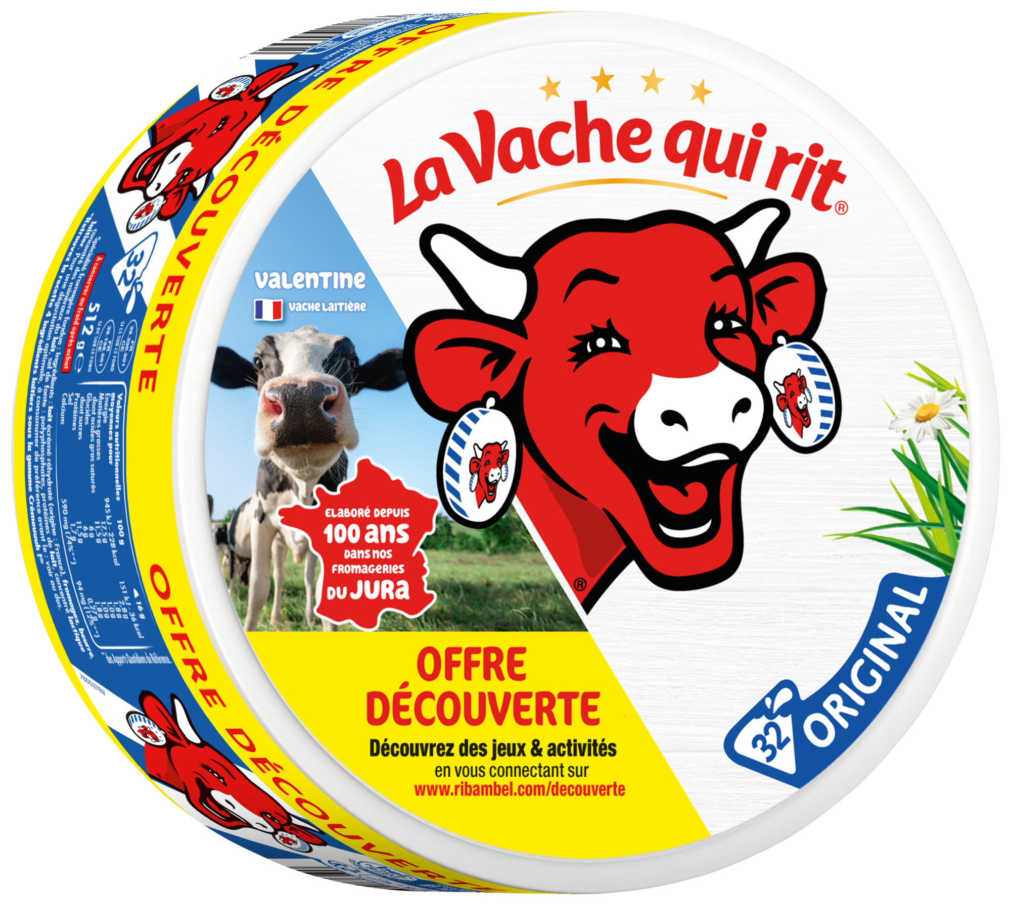 La Vache qui rit 17,5% Mat.Gr. Offre découverte