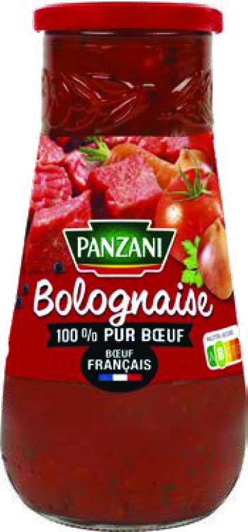 SAUCE BOLOGNAISE 100% PUR BOEUF PANZANI