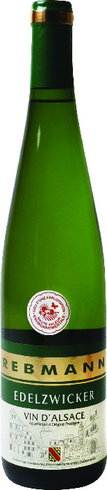 A.O.P(1) VIN D’ALSACE EDELZWICKER(2) REBMANN