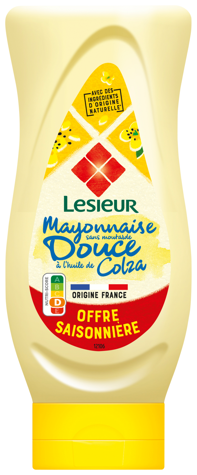 MAYONNAISE DOUCE SANS MOUTARDE À L'HUILE DE COLZA