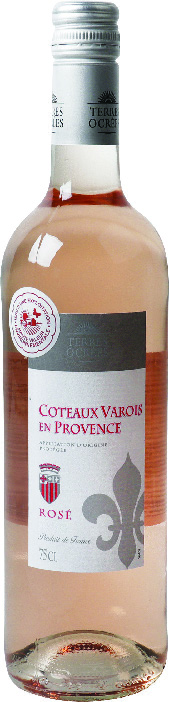 A.O.P(1) COTEAUX VAROIS EN PROVENCE(3) TERRES OCRÉES