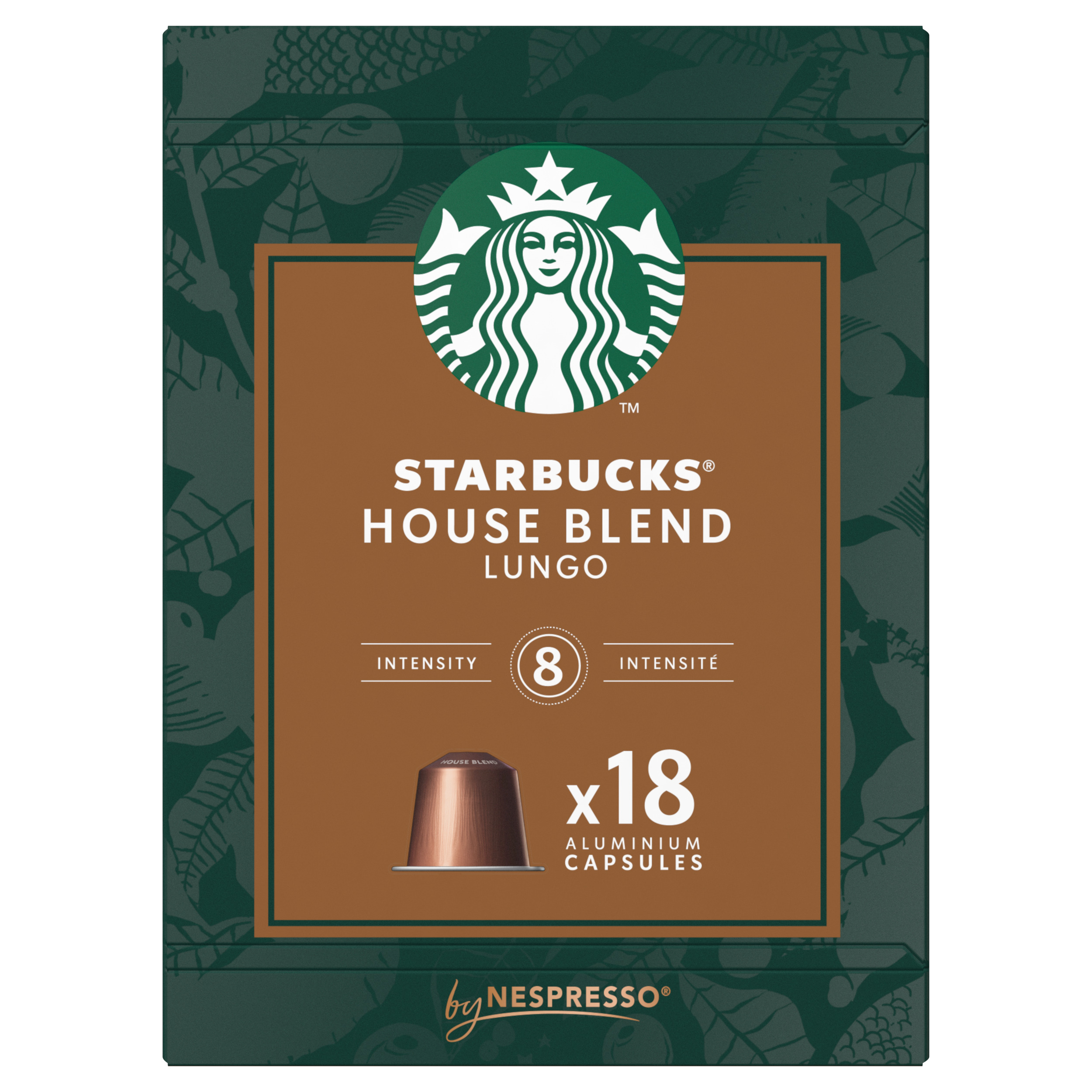 CAPSULES DE CAFÉ BY NESPRESSO HOUSE BLEND LUNGO