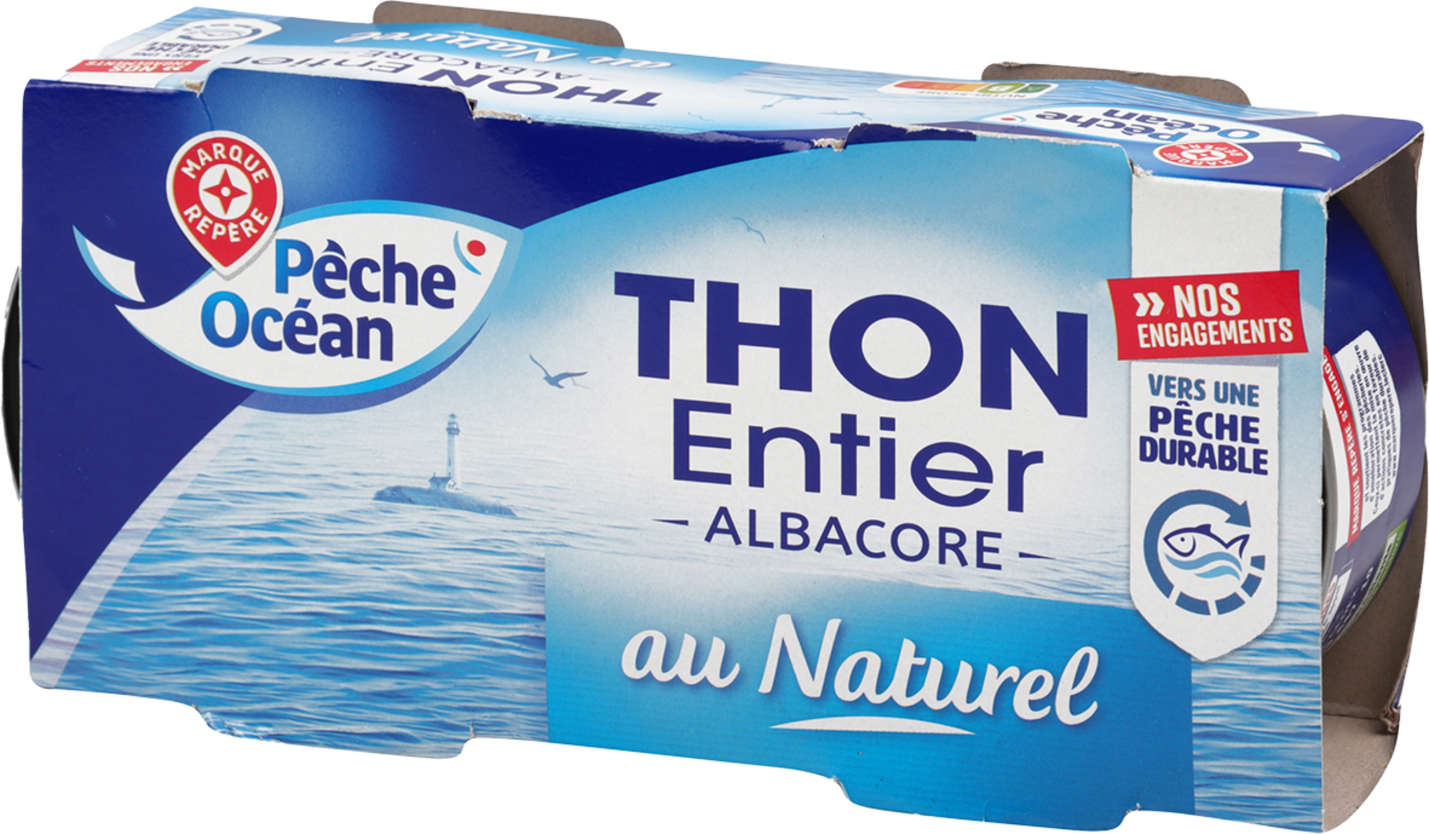 THON ENTIER ALBACORE AU NATUREL