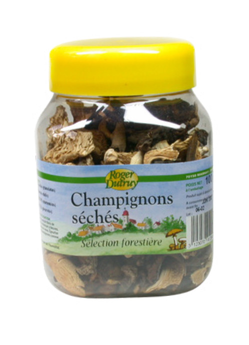 CHAMPIGNONS SÉCHÉS SÉLECTION FORESTIÈRE