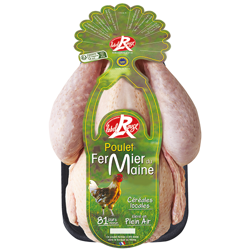 POULET FERMIER DU MAINE LABEL ROUGE IGP