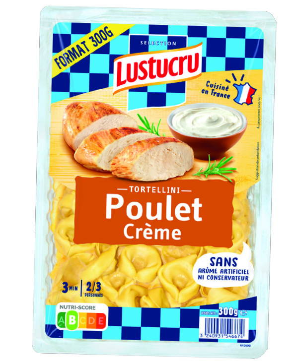 TORTELLINI POULET CRÈME
