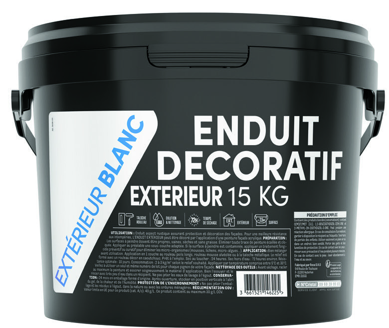 ENDUIT DÉCORATIF EXTÉRIEUR(1)(2)(3)(4)