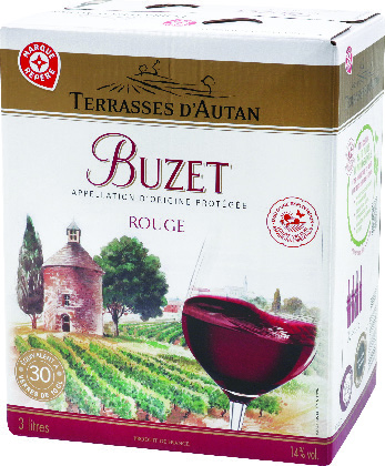 A.O.P(1) BUZET(2) TERRASSES D’AUTAN