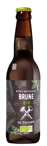 BIÈRE ARTISANALE BRUNE BIO