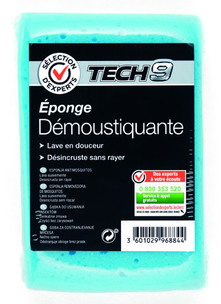 ÉPONGE DÉMOUSTIQUANTE 