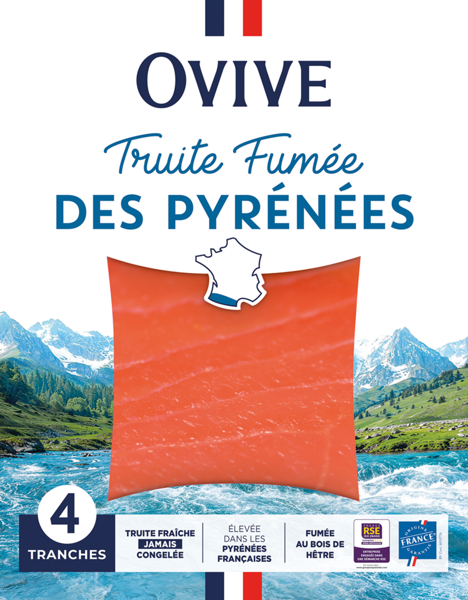 Truite fumée des Pyrénées