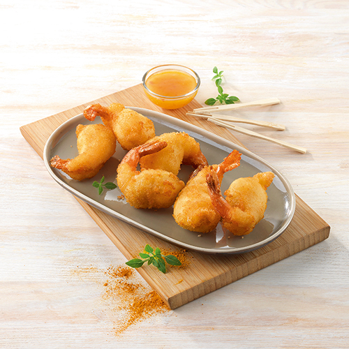 6 BEIGNETS DE CREVETTES PANÉS