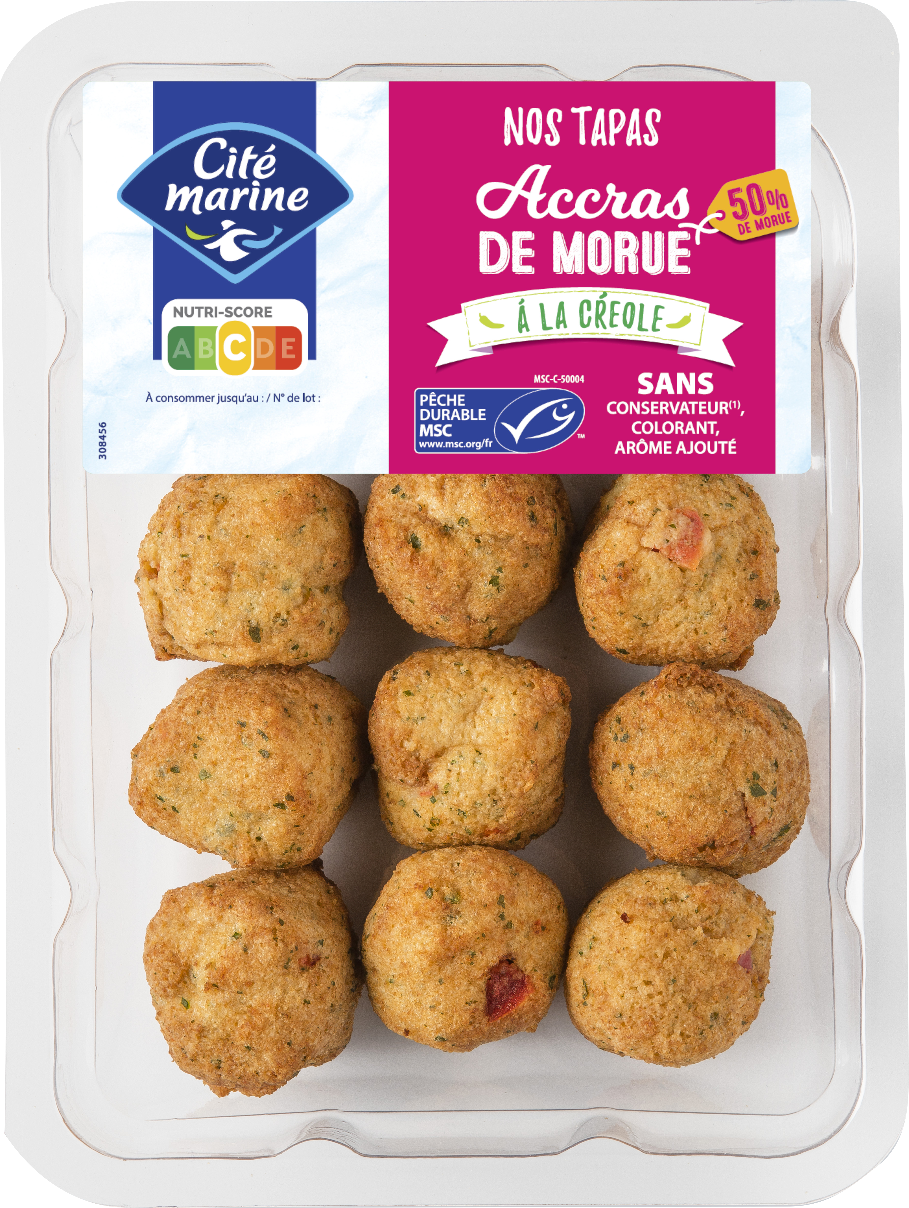 ACCRAS DE MORUE À LA CRÉOLE