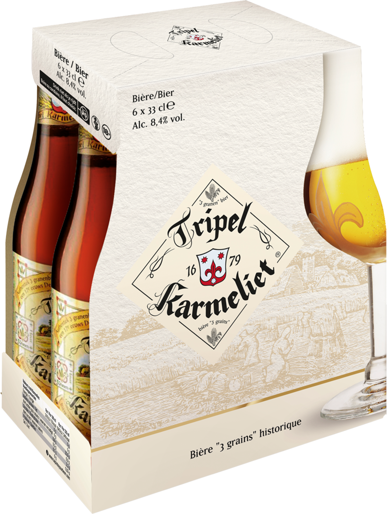 BIÈRE BLONDE 3 GRAINS HISTORIQUE
