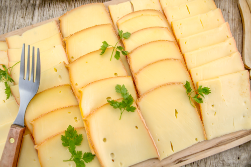 FROMAGE POUR RACLETTE NATURE 26% MAT. GR.