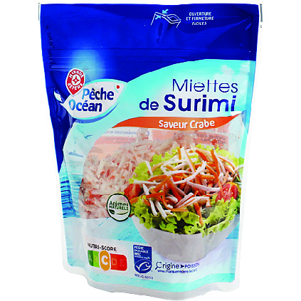 MIETTES À LA CHAIRE DE CRABE