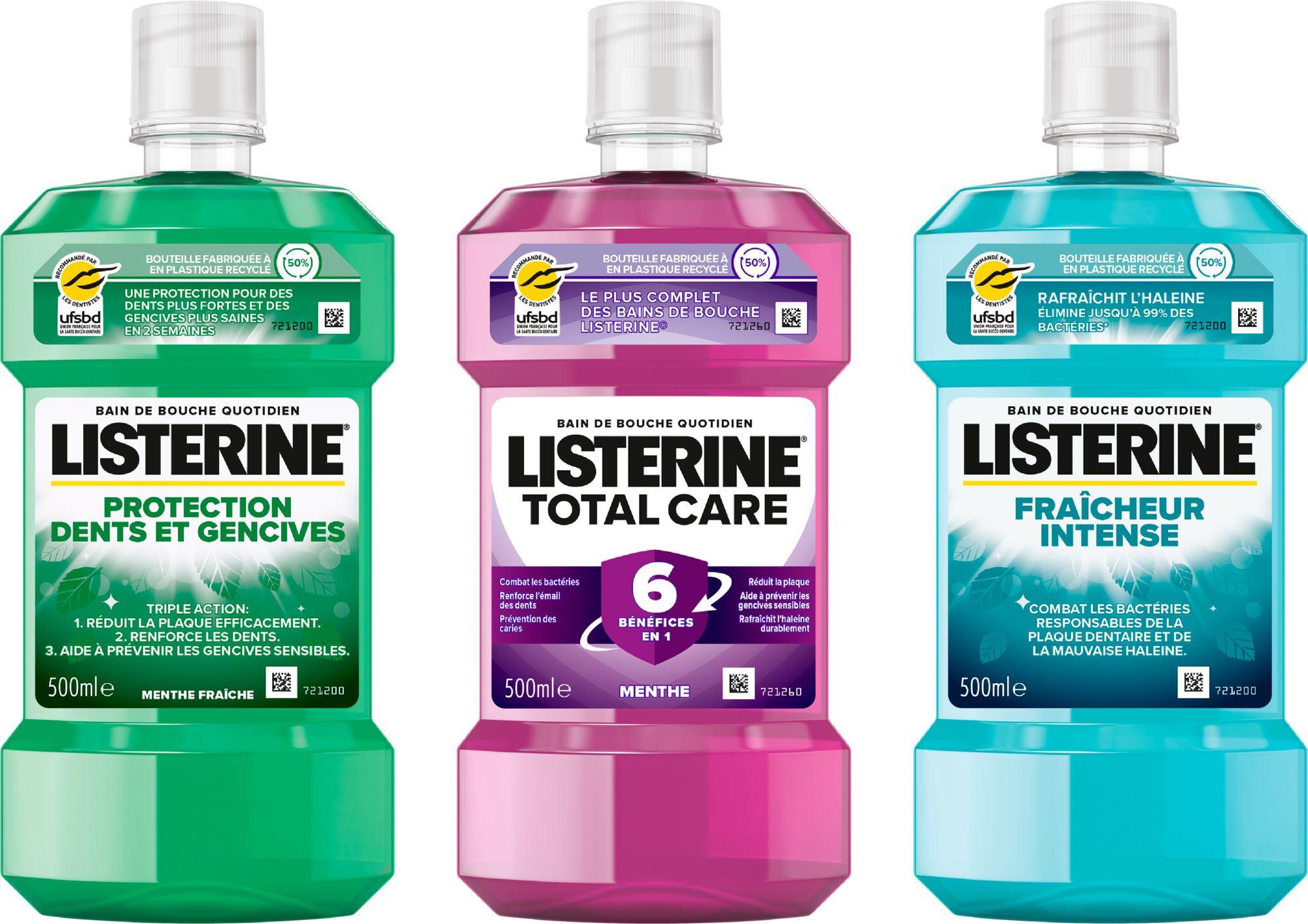 SUR LES PRODUITS PRÉSENTS EN MAGASIN DE LA GAMME "LISTERINE"