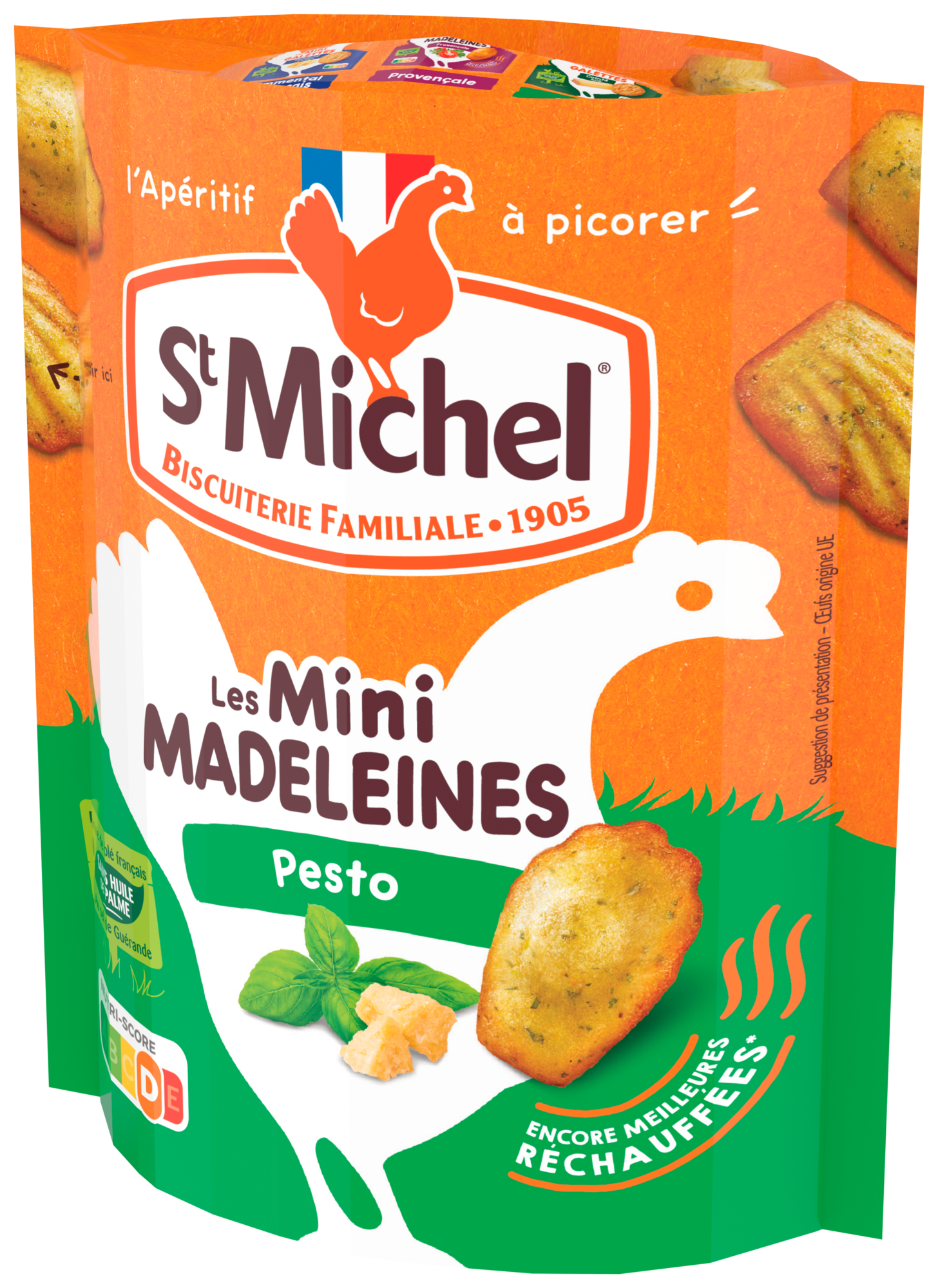LES MINI MADELEINES OU LES MINI GALETTES SALÉES