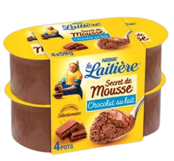 SECRET DE MOUSSE CHOCOLAT AU LAIT