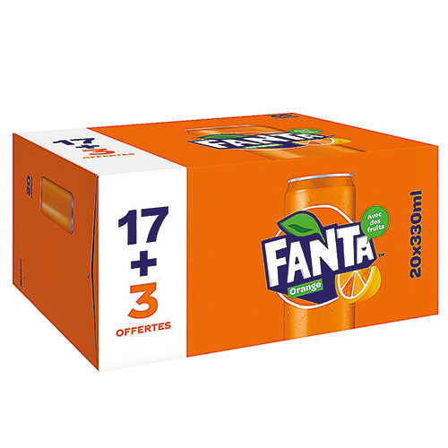 SODA AROMATISÉ À L'ORANGE