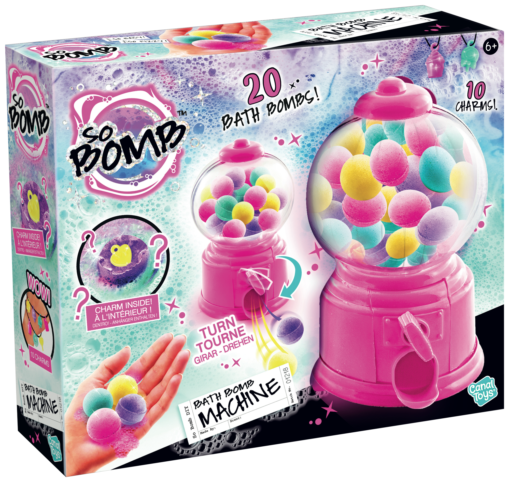 Distributeur de Bath bomb