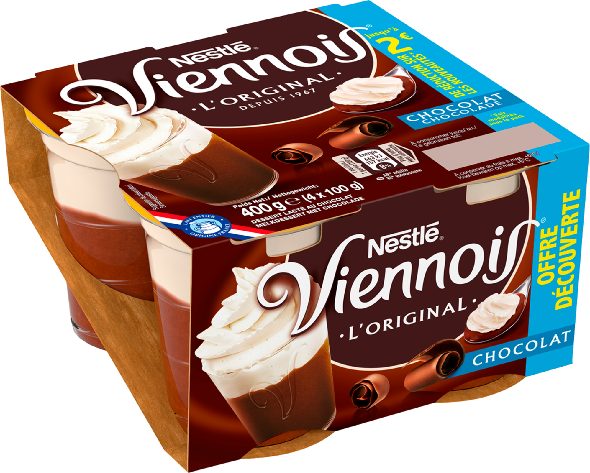 Viennois L'original Chocolat Offre découverte