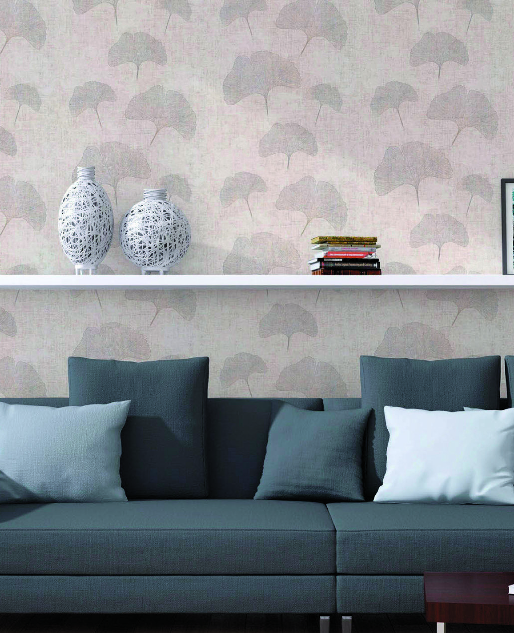 GINKO GRIS CLAIR ARGENT