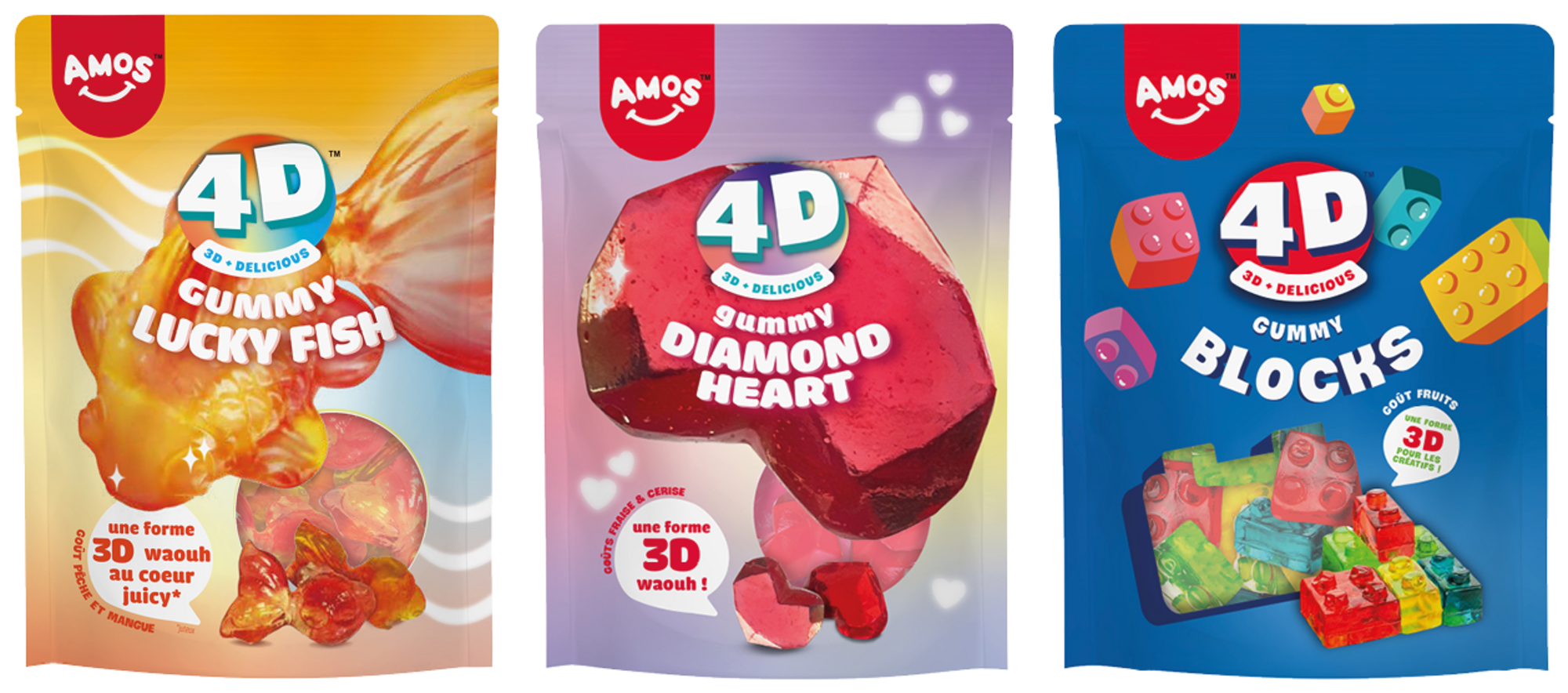 SUR LES PRODUITS PRÉSENTS EN MAGASIN DE LA GAMME "AMOS"