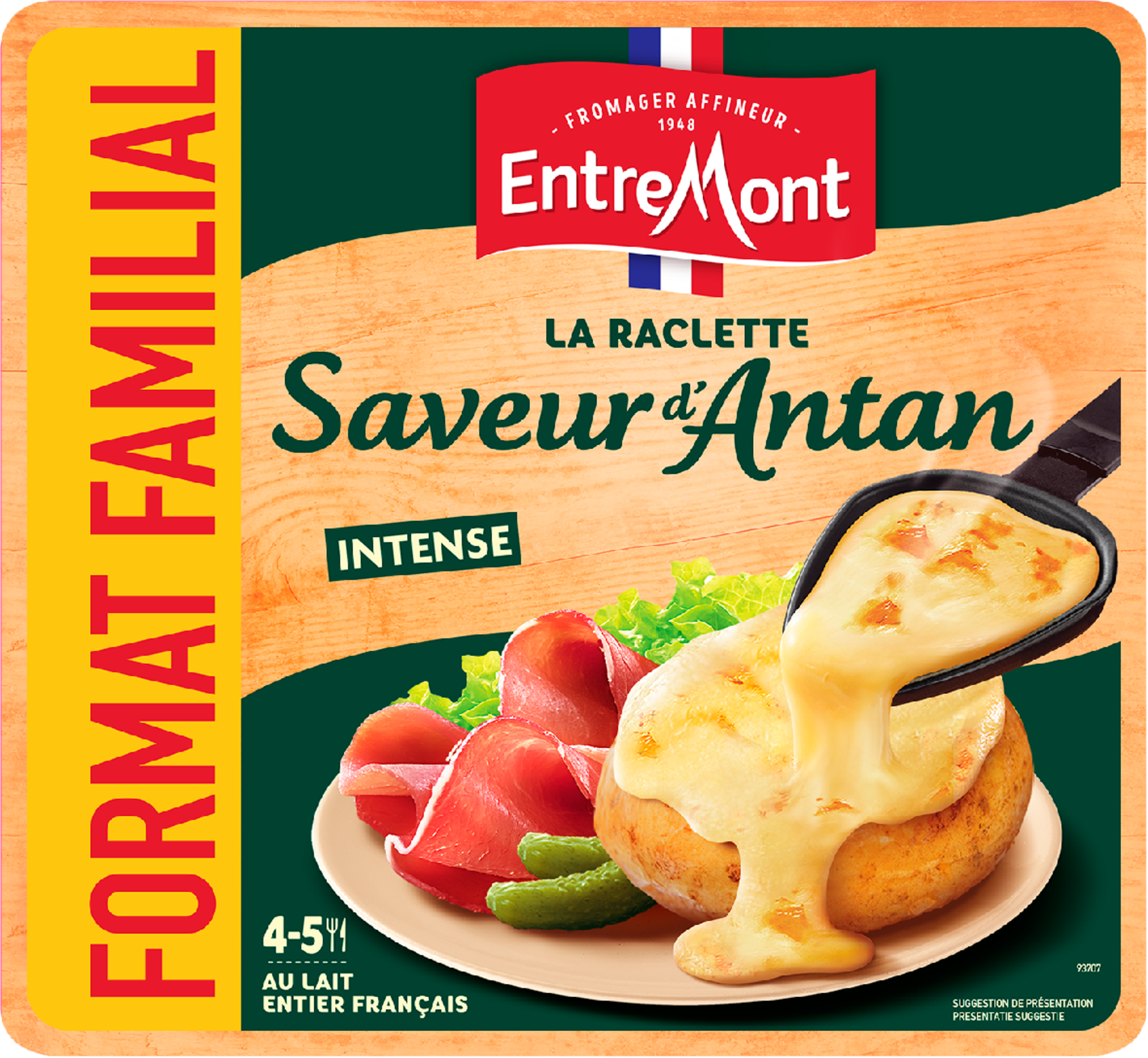 Raclette Saveur d'Antan Format Familial 29% Mat.Gr.