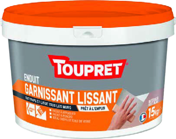 ENDUIT GARNISSANT LISSANT 2 EN 1 EN PÂTE(1)(2)(3)(4)
