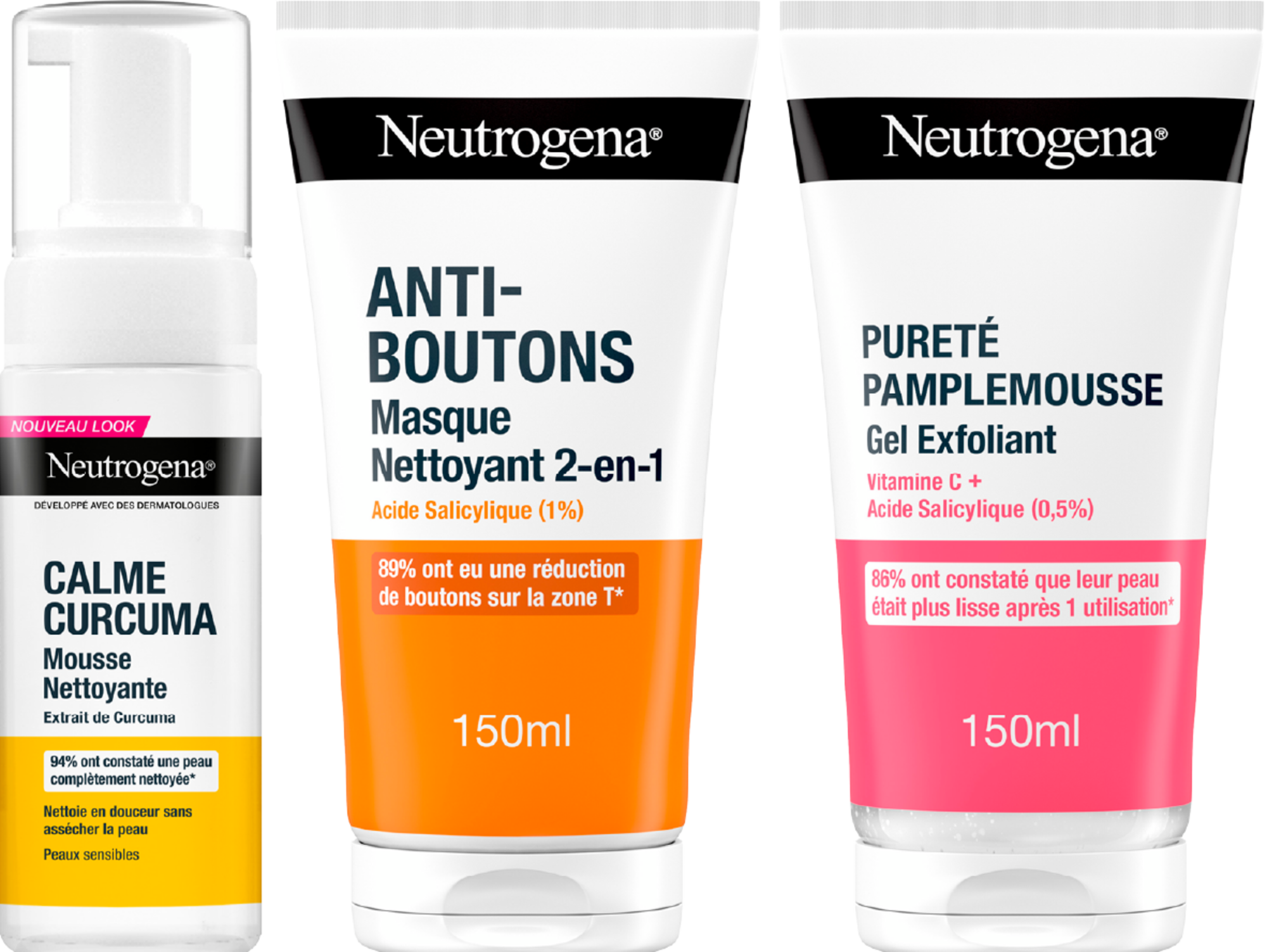 SUR LES PRODUITS PRÉSENTS EN MAGASIN DE LA GAMME "NEUTROGENA"