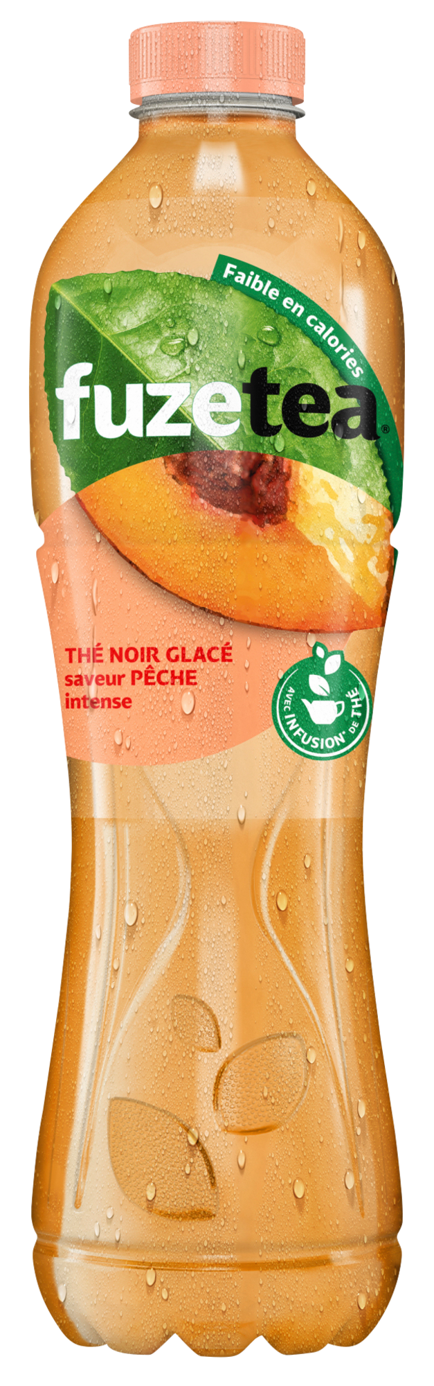 THÉ NOIR GLACÉ INFUSÉ SAVEUR PÊCHE INTENSE