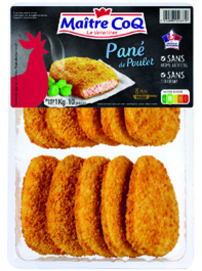 PANÉS DE POULET OU NUGGETS